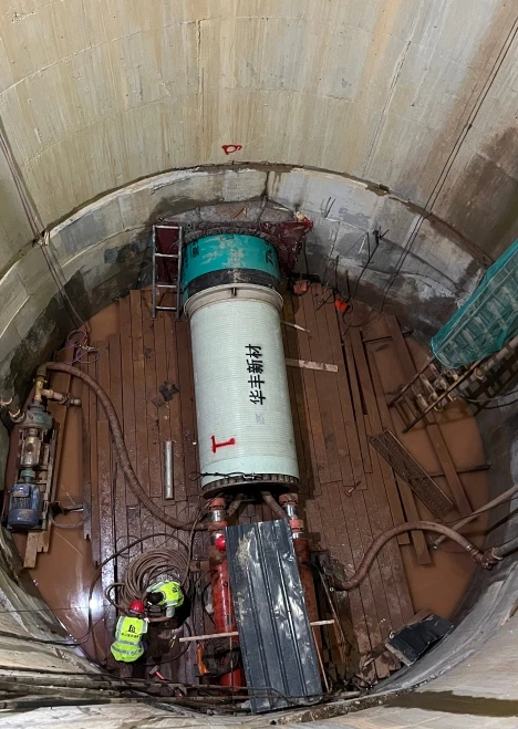 Fiberglass pipeline in sewage construction (2)